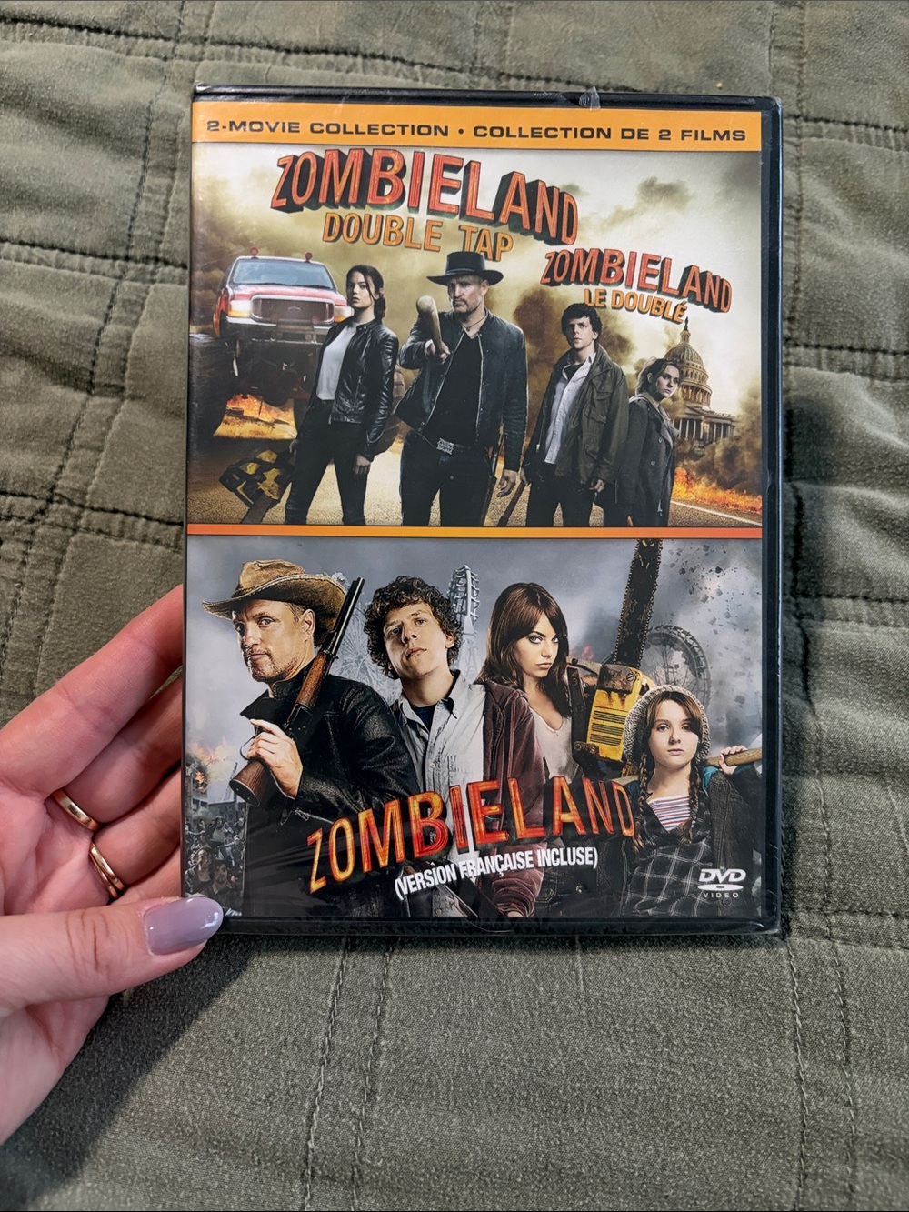 Zombieland Double Tap DVD - Orange Cover